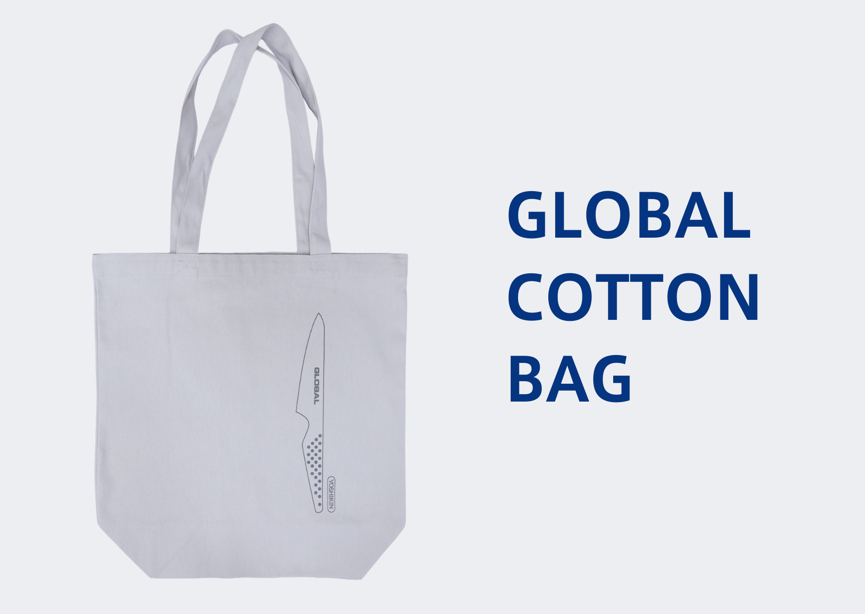 GLOBALコットンバッグ 発売のお知らせ | GLOBAL包丁の吉田金属工業株式会社